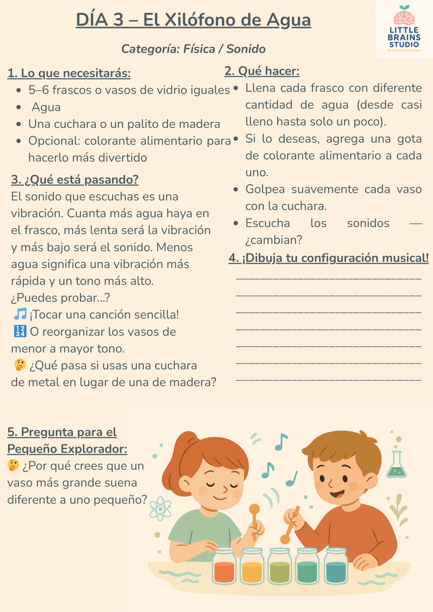 Mi diario STEM: 7 dìas de actividades